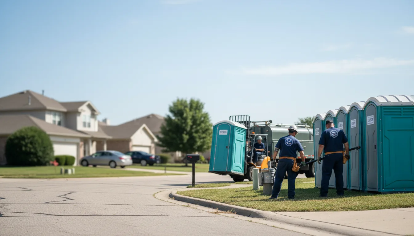 Porta Potty Rental in Edgerton, WI near me